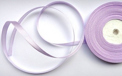Satin ribbon bright purple (1 m)
