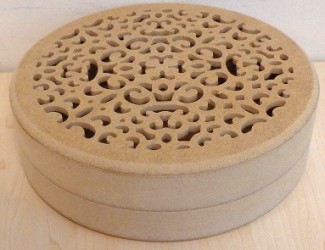 Box from MDF (19 cm)