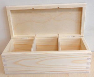 Tea box (3 dividers)