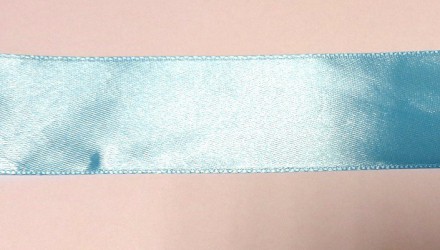 Satin ribbon blue (1 m)