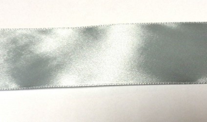 Satin ribbon Grey (1 m)