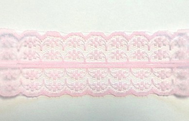 Lace trim Pink (1 m)