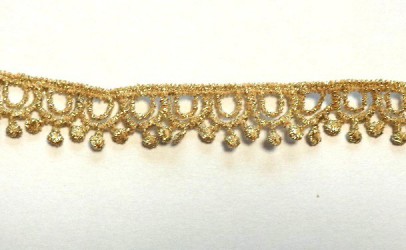 Lace trim Gold (1 m)