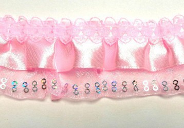 Lace trim Pink (1 m)