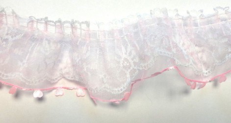 Lace trim Pink (1 m)