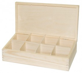 Tea box (8 dividers)