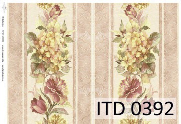 Decoupage paper Flowers
