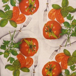 Napkin tomatos