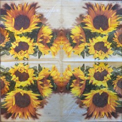 Napkin Sunflowers