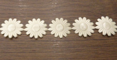 Stripe Light yellow Flowers (20 cm)