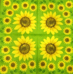 Napkin Sunflowers