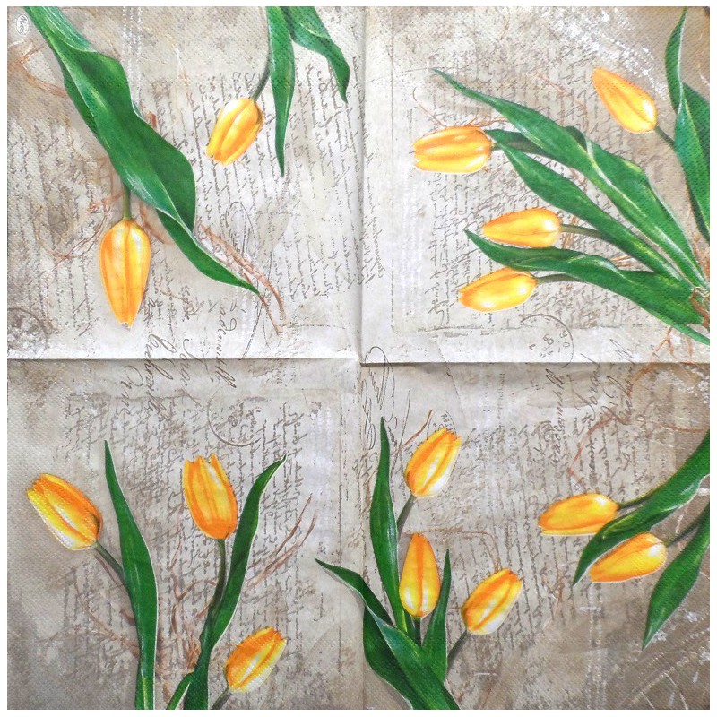 Napkin Tulips