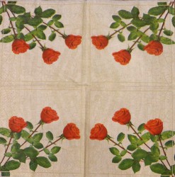 Napkin Roses