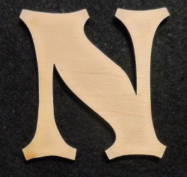 Letter N