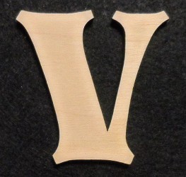 Letter V