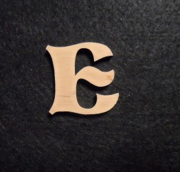 Letter E