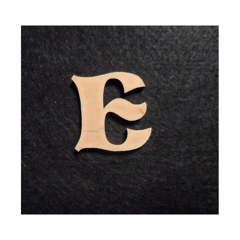 Letter E