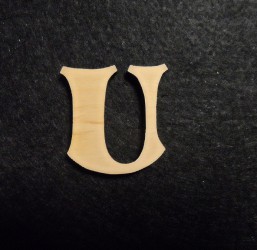 Letter U