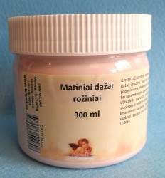 Matiniai akriliniai dažai Rožiniai (300 ml)