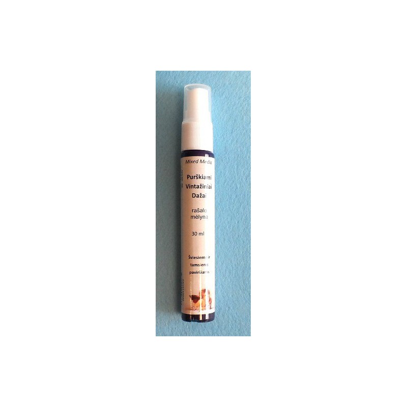 Purškiami metalizuoti dažai Mixed Media Rašalo mėlyna (30 ml) Purškiami metalizuoti dažai Mixed Media Rašalo mėlyna (30 ml)
