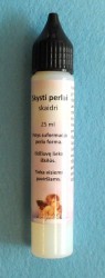 Skysti perlai skaidrūs (25 ml)