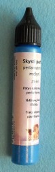 Skysti perlai perlamutriniai Mėlyni (25 ml)