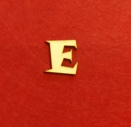 Letter E