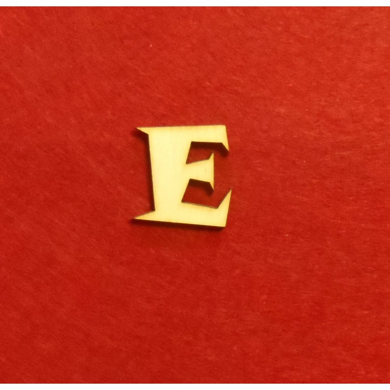 Letter E