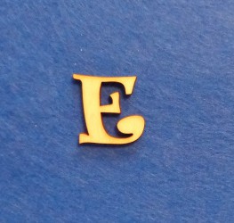 Letter E