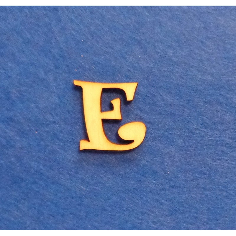 Letter E