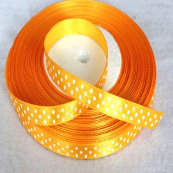 Juostelė taškuota Oranžinė (1 m)