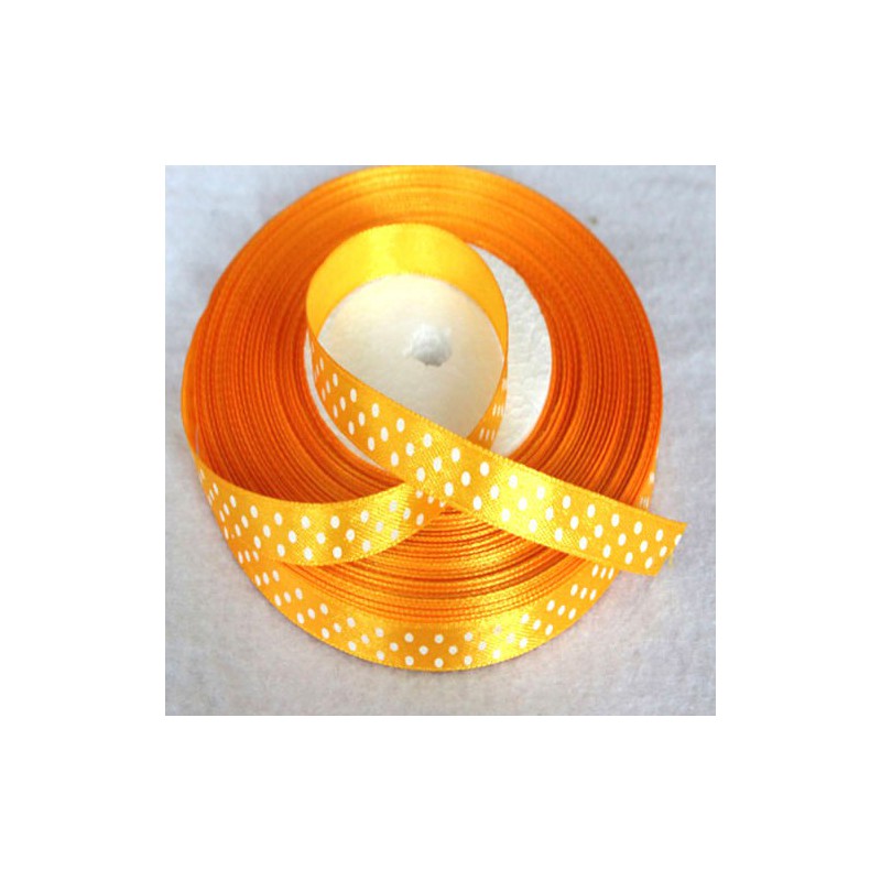 Satin ribbon Orange (1 m)