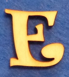 Letter E