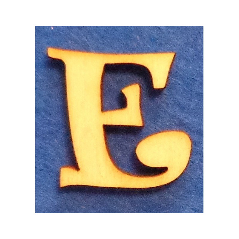 Letter E