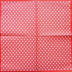 Napkin Dots Red