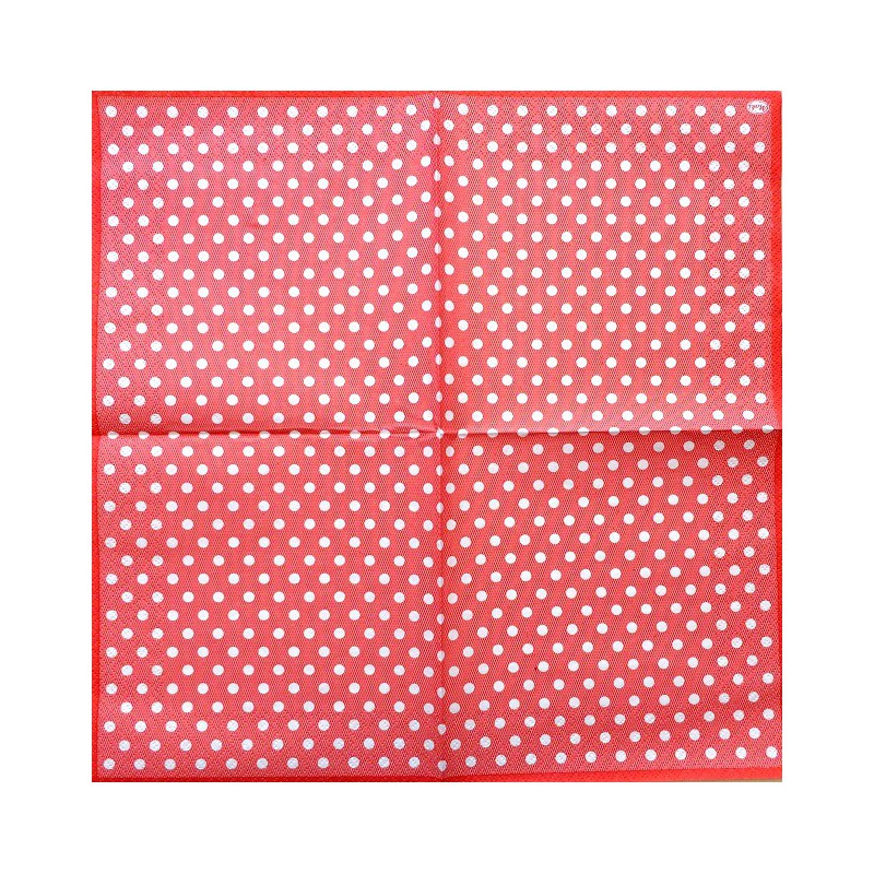 Napkin Dots Red
