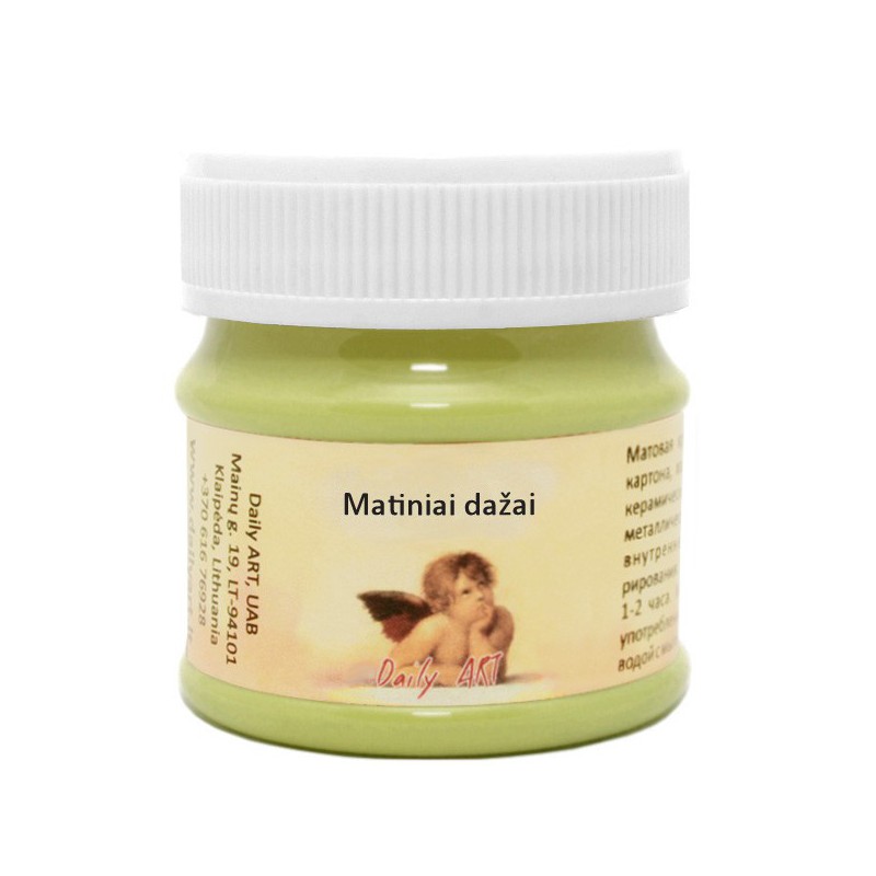 Matiniai akriliniai dažai Citrusas (50 ml) Matiniai akriliniai dažai Citrusas (50 ml)