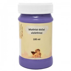 Matiniai akriliniai dažai Violetinė (100 ml)