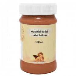 Matiniai akriliniai dažai Rudas balnas (100 ml)