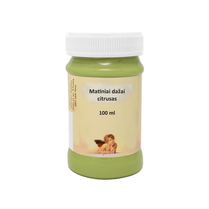 Matiniai akriliniai dažai Citrusas (100 ml) Matiniai akriliniai dažai Citrusas (100 ml)