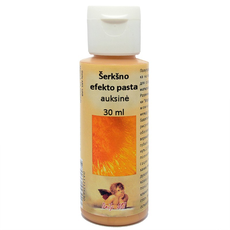 Šerkšno efekto dažai Auksinė (60 ml) Šerkšno efekto dažai Auksinė (60 ml)