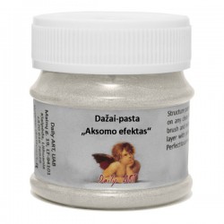 Dažai - pasta "aksomo efektas" - perlamutras (50 ml)