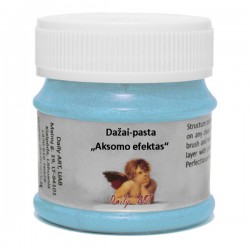 Dažai - pasta "aksomo efektas" - akvamarinas (50 ml)