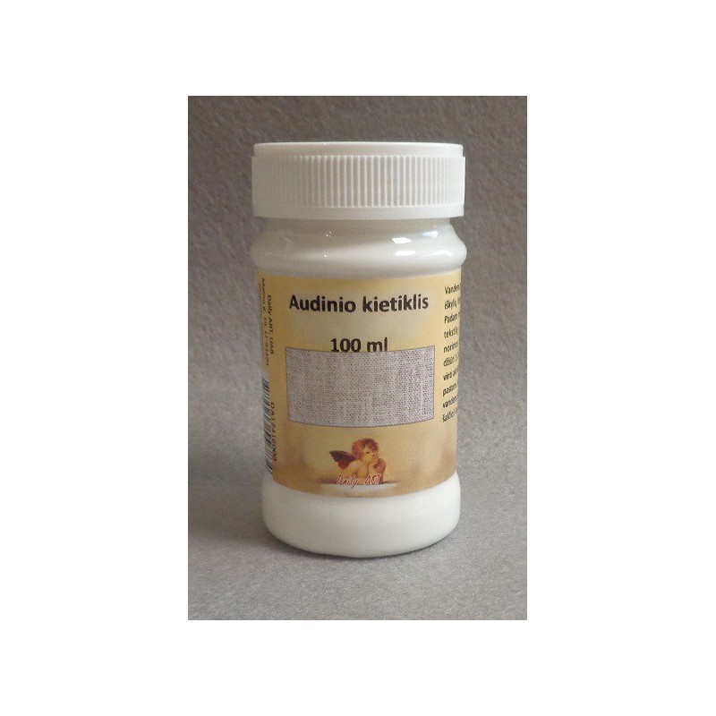 Audinio kietiklis 100 ml. Audinio kietiklis 100 ml.