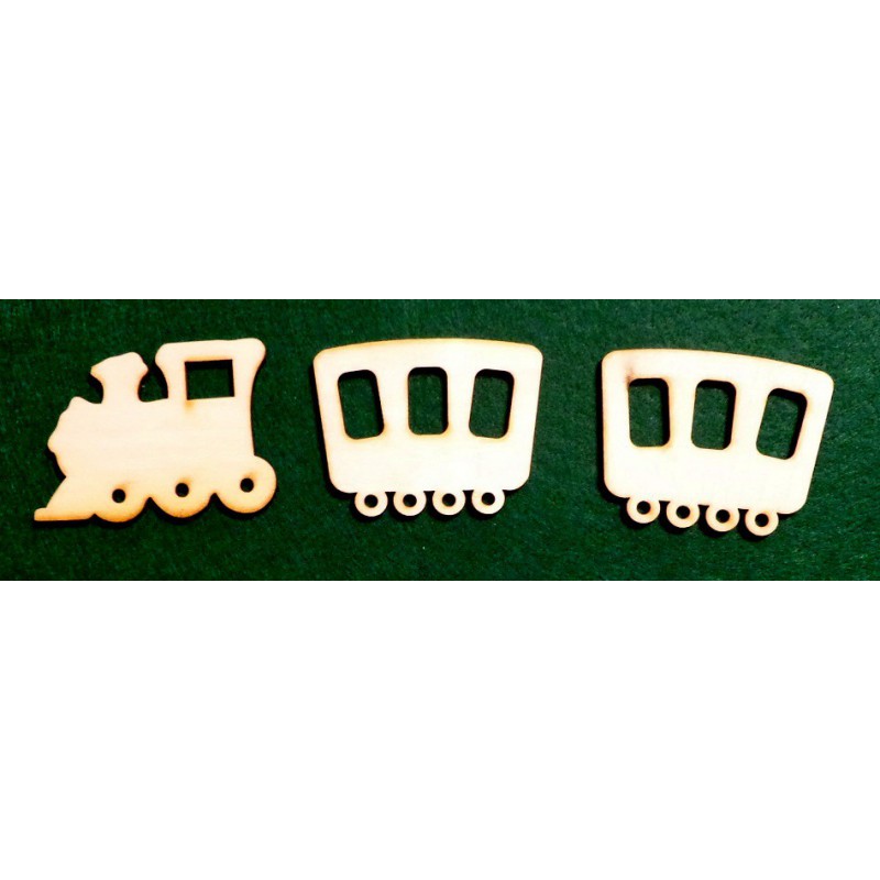 Train (3 pcs)