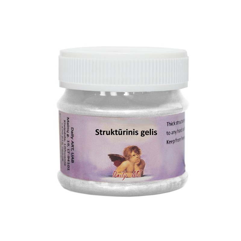 Struktūtinė gel – pasta Sidabrinė (50 ml) Struktūtinė gel – pasta Sidabrinė (50 ml)