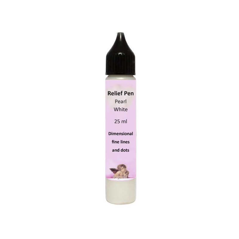 Reljefinis kontūras Perlamutrinis baltas (25 ml) Reljefinis kontūras Perlamutrinis baltas (25 ml)