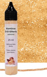 Contour 3–D glitter Gold (25 ml)