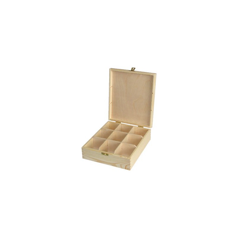 Tea box (9 dividers)