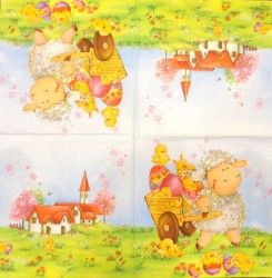 Napkin Easter